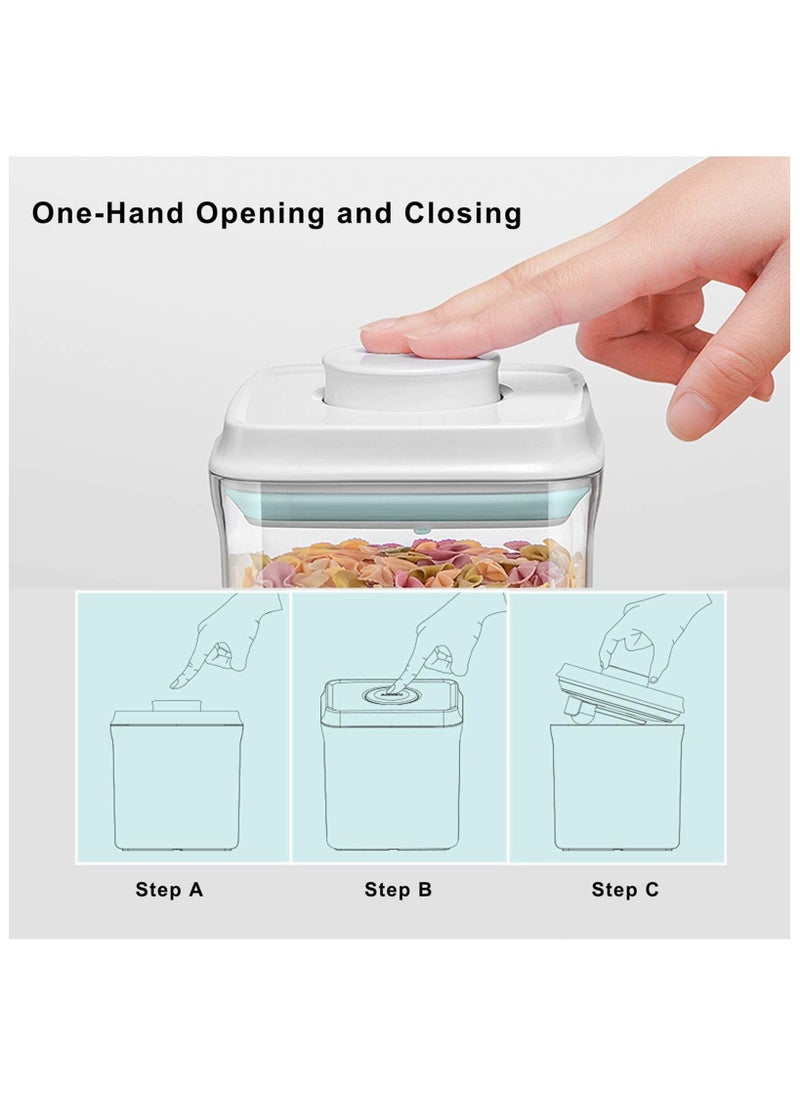 Generic - Formula Container for Baby, Formula Dispenser with Scraper and Scoop, One Button Handy 2300ml Milk Powder Container, BPA-Free Airtight Formula Storage Containers 1000g Large Capacity Transparent - Image 1