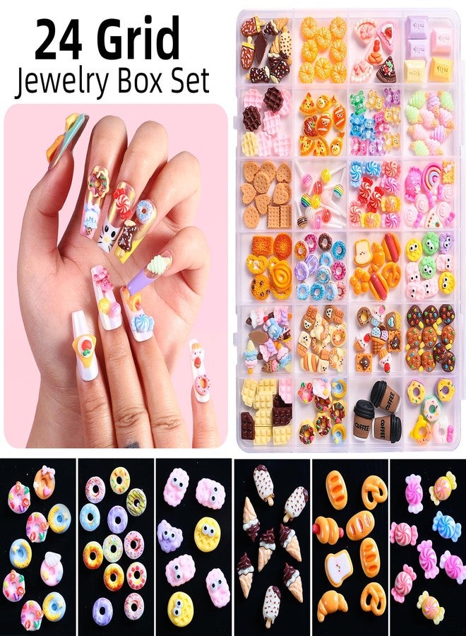 MAJOR DIJIT 3D Mix Assorted Color Nail Charms Acrylic Multi Cute Nail Art Charms Hollow Candy Jewelry Nail Supplies for Nail Art Design DIY Crafts Accessories (-20) - Image 4