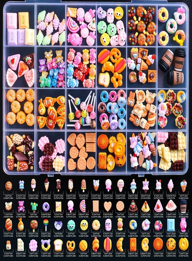 MAJOR DIJIT 3D Mix Assorted Color Nail Charms Acrylic Multi Cute Nail Art Charms Hollow Candy Jewelry Nail Supplies for Nail Art Design DIY Crafts Accessories (-20) - Image 3