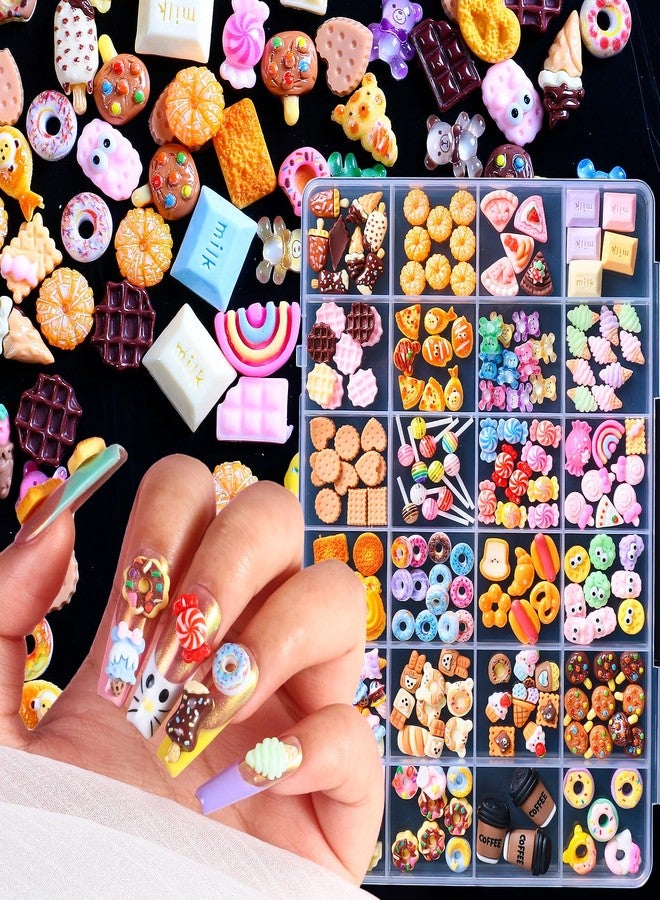 MAJOR DIJIT 3D Mix Assorted Color Nail Charms Acrylic Multi Cute Nail Art Charms Hollow Candy Jewelry Nail Supplies for Nail Art Design DIY Crafts Accessories (-20) - Image 2