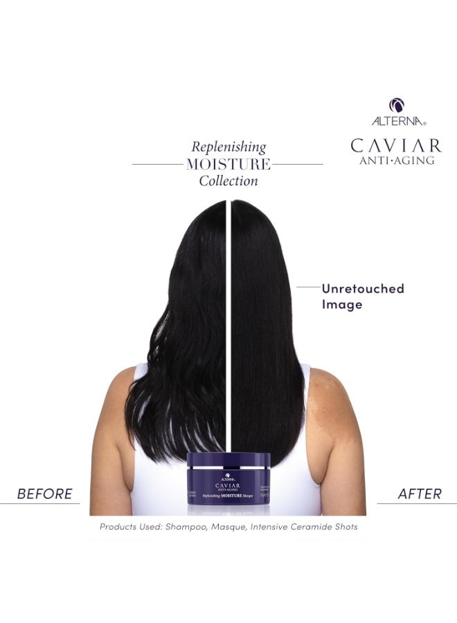 Alterna Caviar Anti-Aging Replenishing Moisture Masque, | Replenishes Dry, Coarse, Damaged Hair | Sulfate Free , 5.7 Ounce (Pack of 1) - Image 4