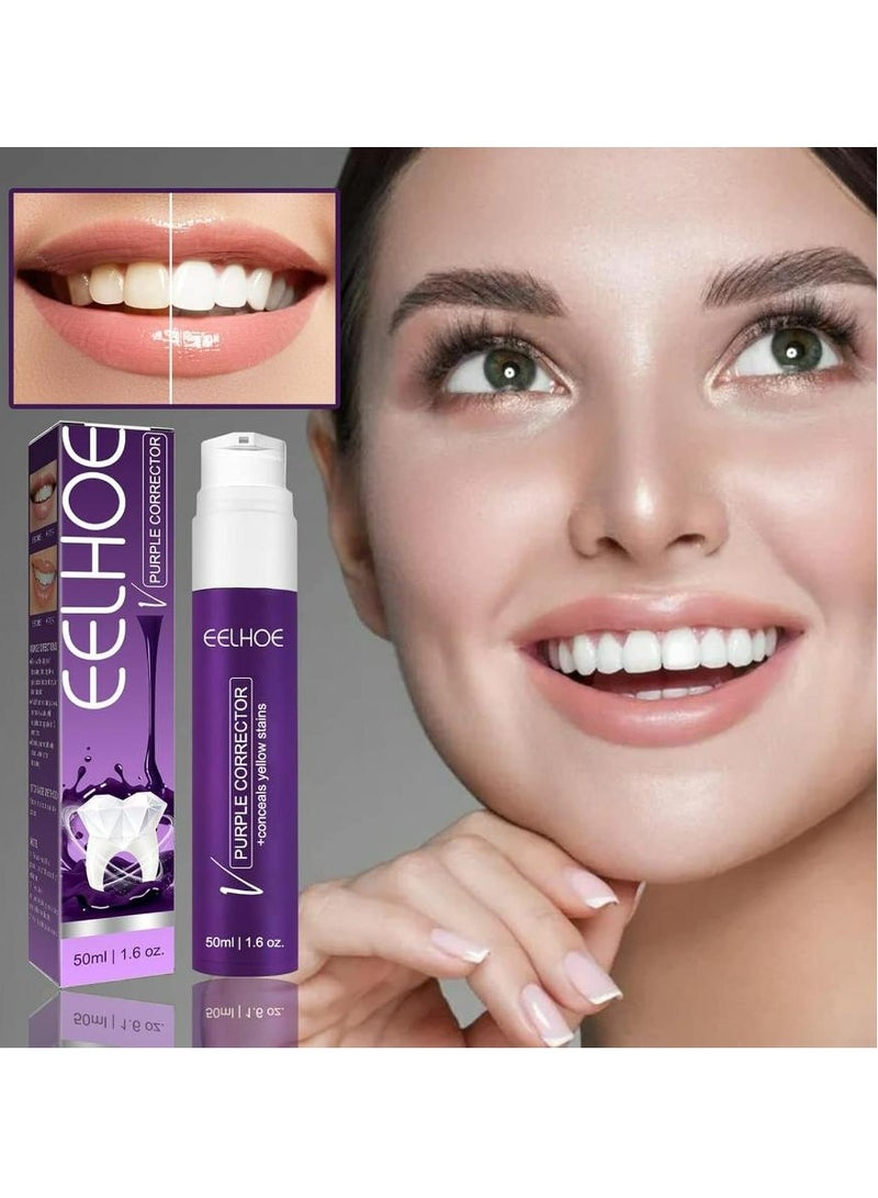 EELHOE Whitening Toothpaste Stain Removal Whitening Toothpaste Stain Remover Oral Hygiene Care 50 ML - Image 2