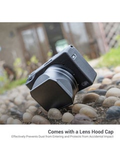 JJC Metal Lens Hood for Ricoh GR IIIx GR IIIx HDF GR3x GR3x HDF Digital Camera, Bayonet Lens Shade with Hood Cap for Better Protection  - Image 4