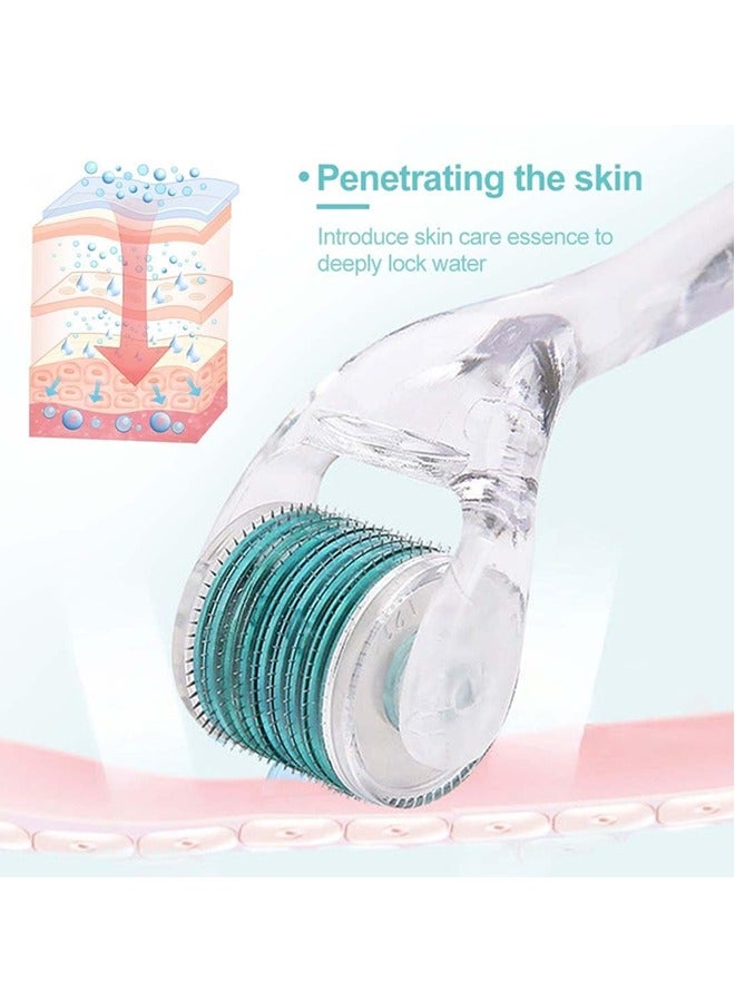 VibeHome Derma Roller Microneedling Roller with 540 Needles and Gua Sha Facial Tool- Microneedles, Derma Roller 0.5 mm for Face and Body, Effective Against Wrinkles,Large Pores,Stretch Marks, Hair Loss, Scars - Image 3
