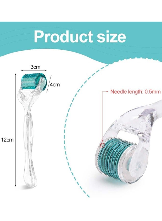 VibeHome Derma Roller Microneedling Roller with 540 Needles and Gua Sha Facial Tool- Microneedles, Derma Roller 0.5 mm for Face and Body, Effective Against Wrinkles,Large Pores,Stretch Marks, Hair Loss, Scars - Image 5