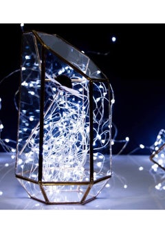 Generic 12 Pack Led Fairy Lights Battery Operated String Lights Waterproof Silver Wire 7 Feet 20 Led Firefly Starry Moon Lights for DIY Wedding Party Bedroom Patio  - Image 2