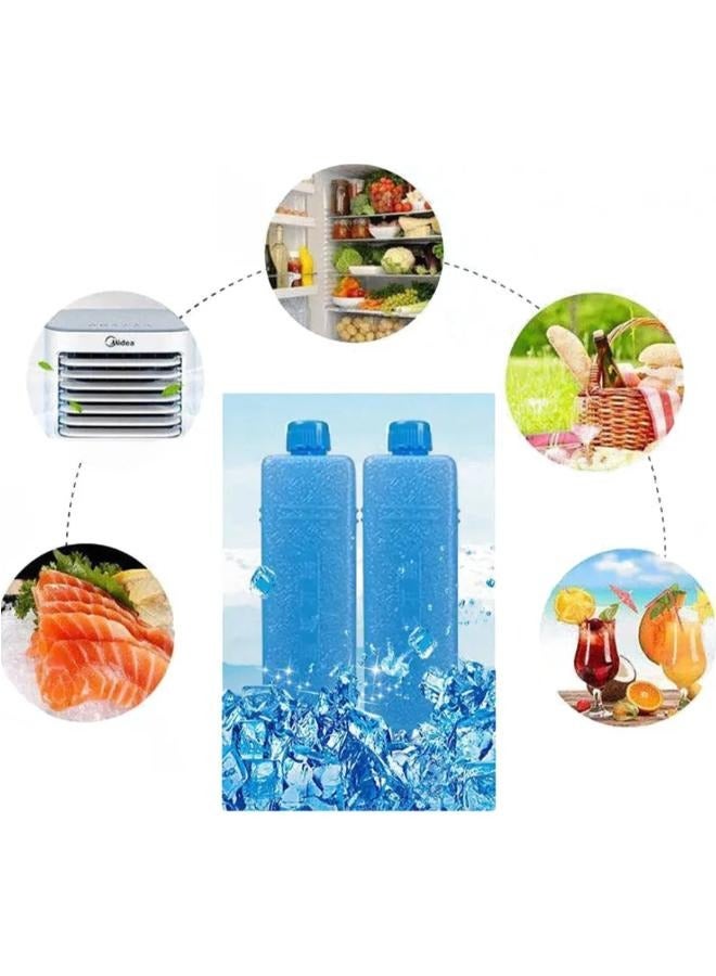 EasyLife Universal Air Conditioner Fan Ice Box Air Cooler Refrigeration Ice Crystal Preservation Incubator Refrigeration Blue Ice Pack  - Image 4