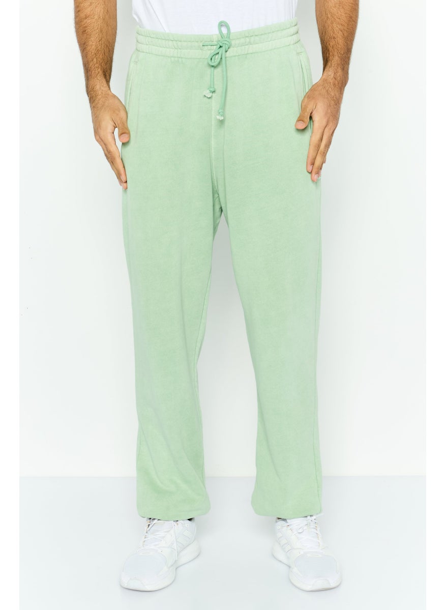 Reebok - Men Sportswear Fit Outdoor Sweatpants, Mint Green - Image 1