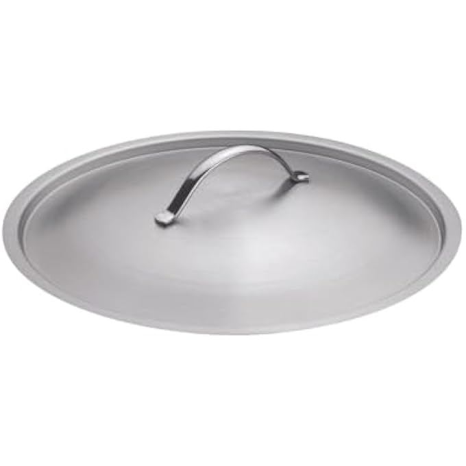 Stainless Steel Dome Lid 40 Cm Size Silver