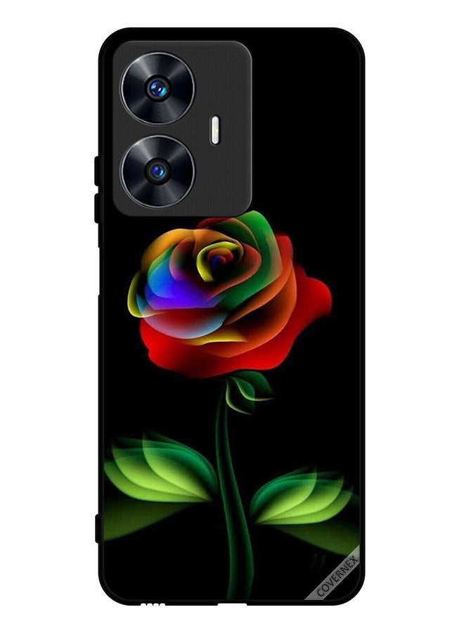 Covernex Protective Case Cover For Realme C55 Rainbow Color Rose - Image 1