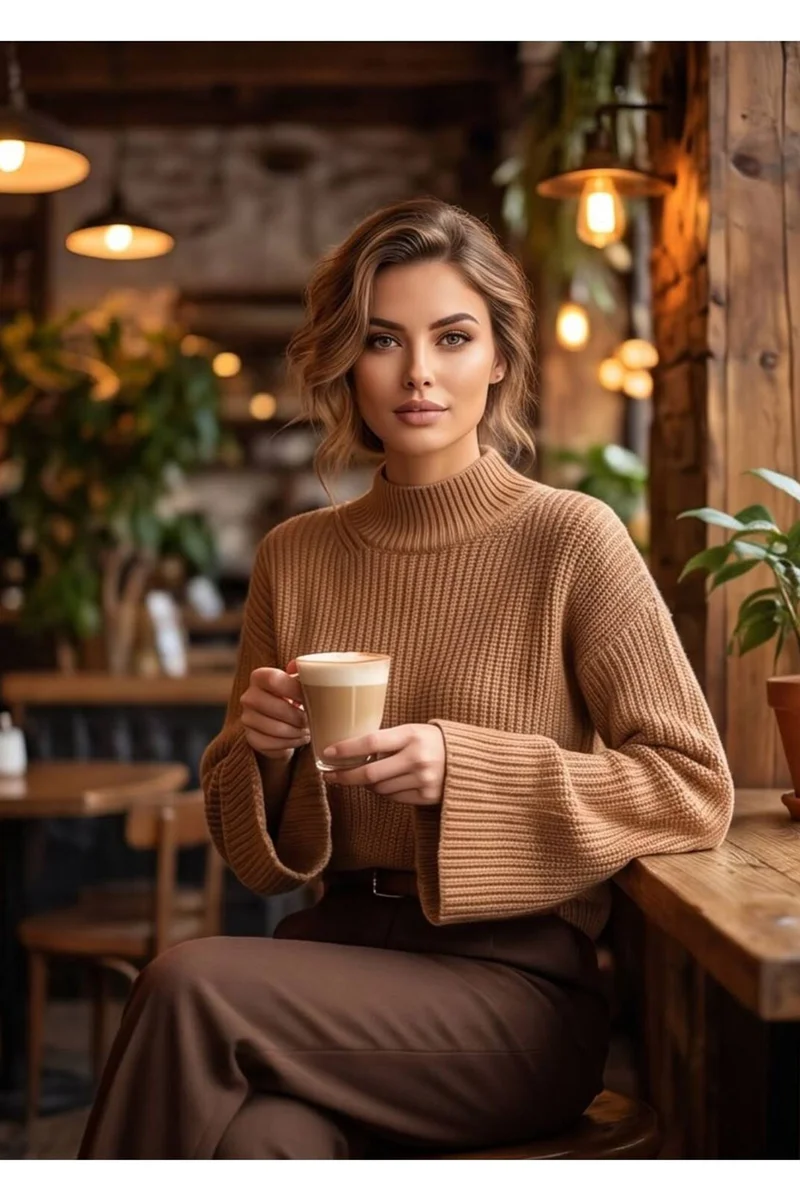 رايفان RYVAN Women's Knit Sweater