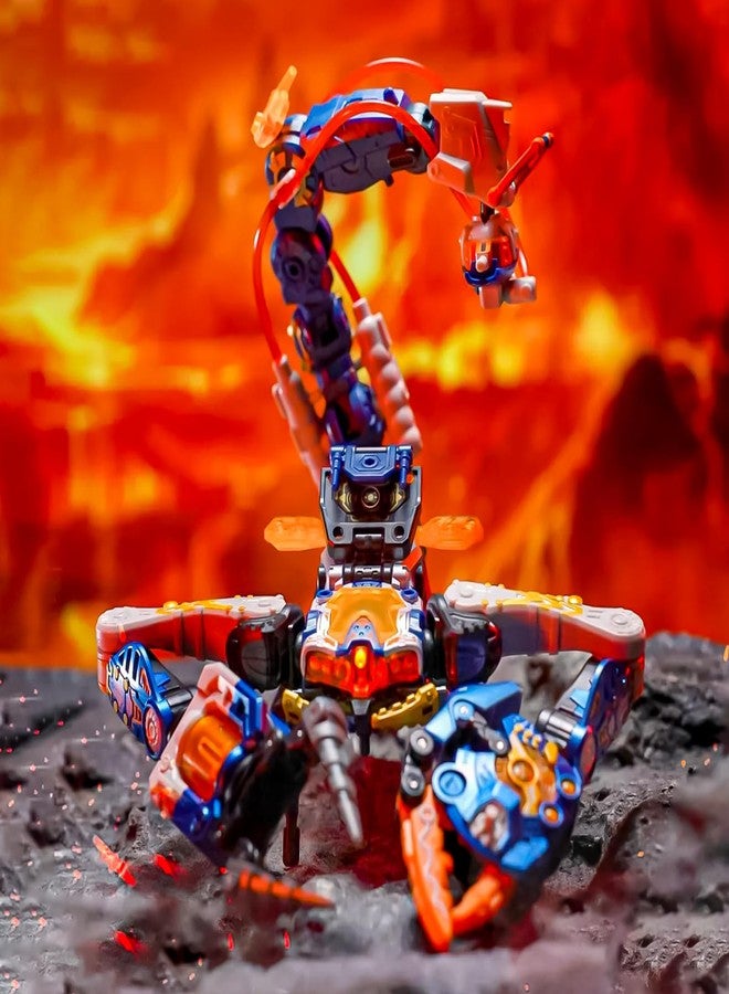 52TOYS BEASTBOX BB-60 Hurrican Deformation Toys Action Figure, Converting Toys in Mecha and Cube, Perfect Birthday Party Gift for Teens and Adults, Based on Scorpions - Image 3