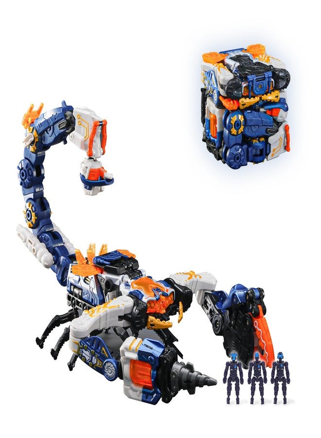 52TOYS BEASTBOX BB-60 Hurrican Deformation Toys Action Figure, Converting Toys in Mecha and Cube, Perfect Birthday Party Gift for Teens and Adults, Based on Scorpions - Image 1