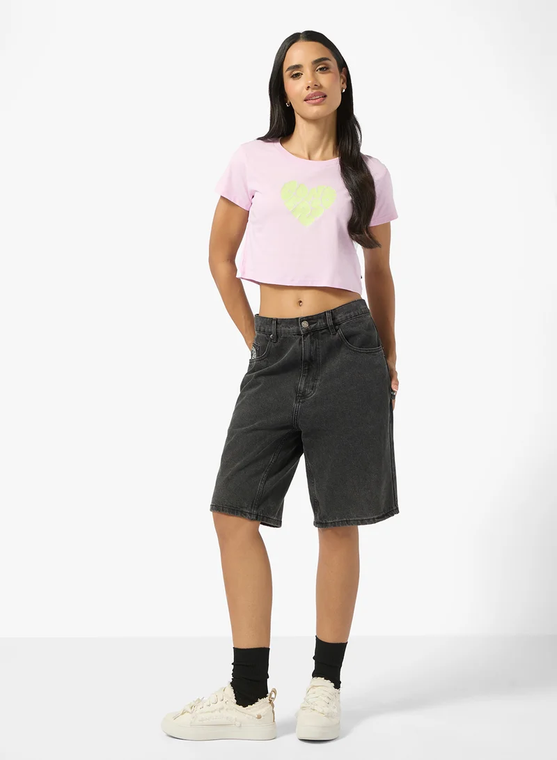 CONVERSE Colorful Heart T-Shirt