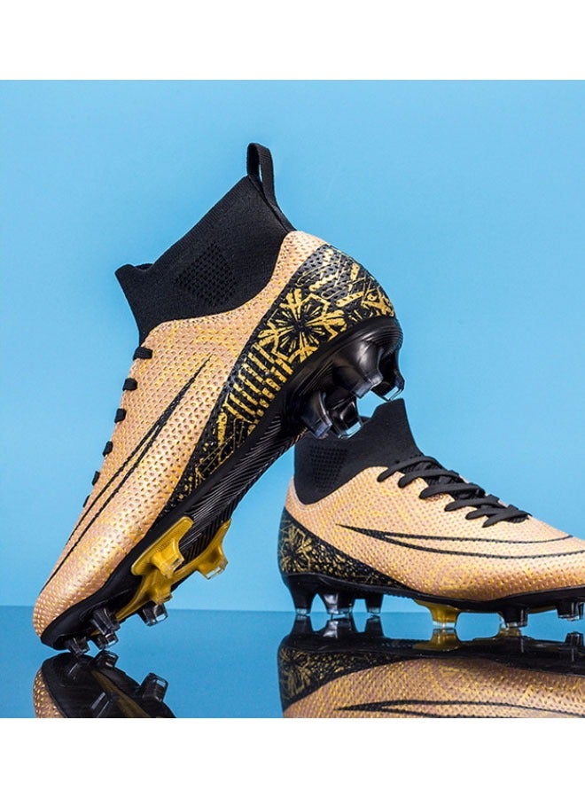 general High Top Soccer Boots Men's and Women's Soccer Boots - Boys Artificial Turf Spike Soccer Boots - Outdoor Training High Top Soccer Boots Competition Training Shoes - Image 3