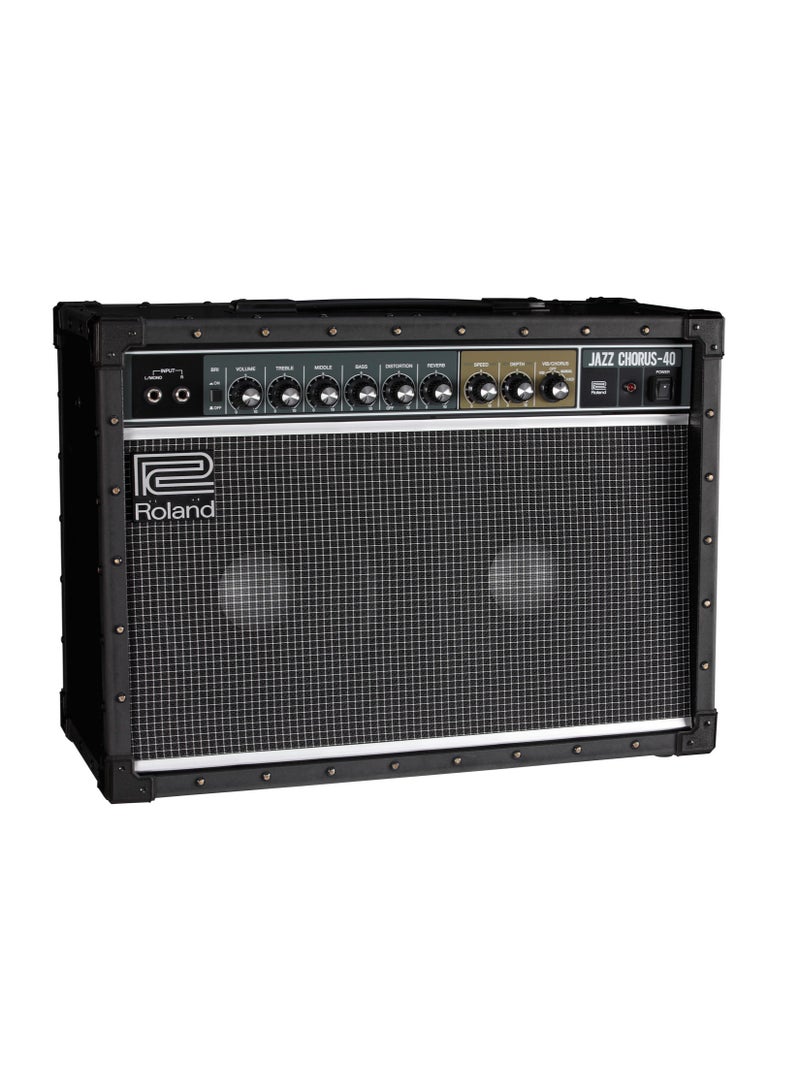 Roland رولاند JC-40 جاز كورس 40 واط 2x10 مضخم صوت جيتار - Image 2