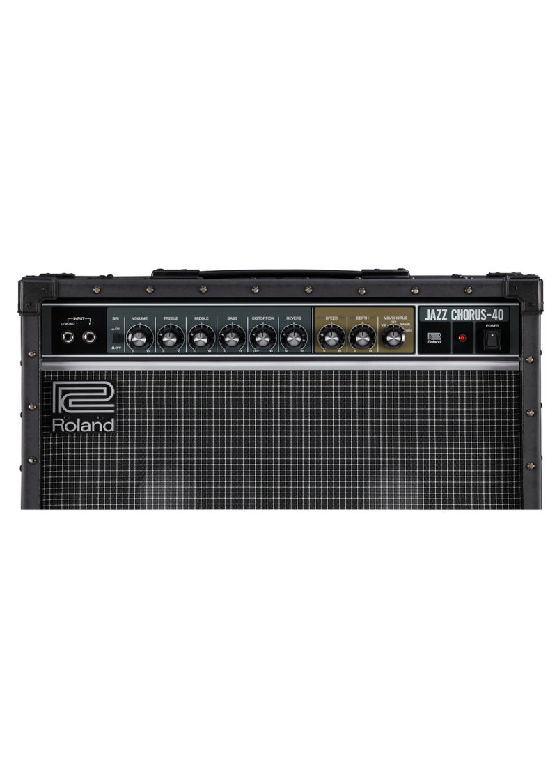 Roland رولاند JC-40 جاز كورس 40 واط 2x10 مضخم صوت جيتار - Image 3