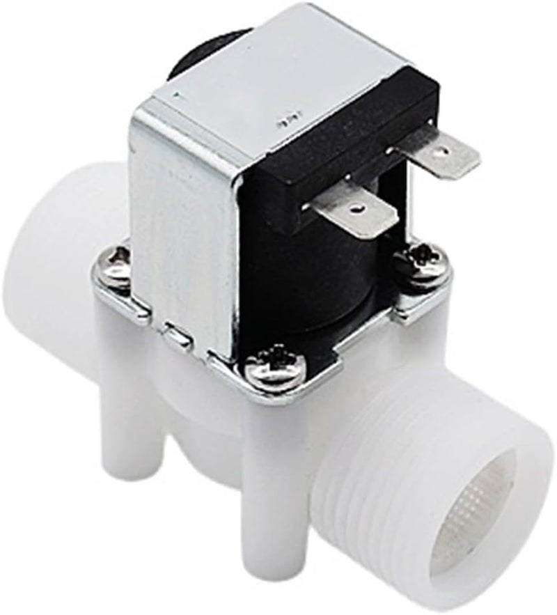 1/2 3/4 Male Solenoid Valve 220V 12V 24V Water Control Valve For Washing Machine Parts Potable And Pneumatic Pressure Normally Closed(1/2",DC12V) - Image 4