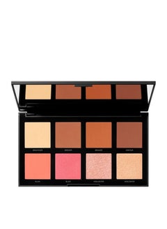 Complexion Pro Face Palette In 8M Medium Vibes 28g
