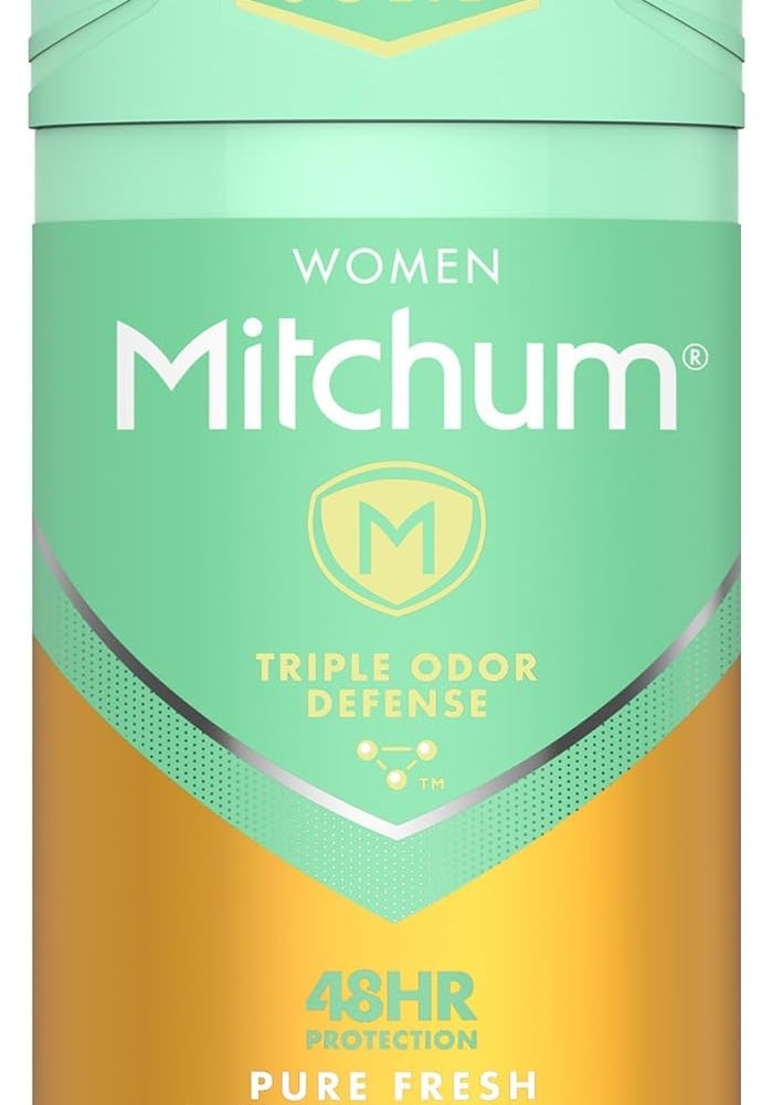 Mitchum Women Stick Solid Antiperspirant Deodorant, Pure Fresh, 2.7 Ounce - Image 1