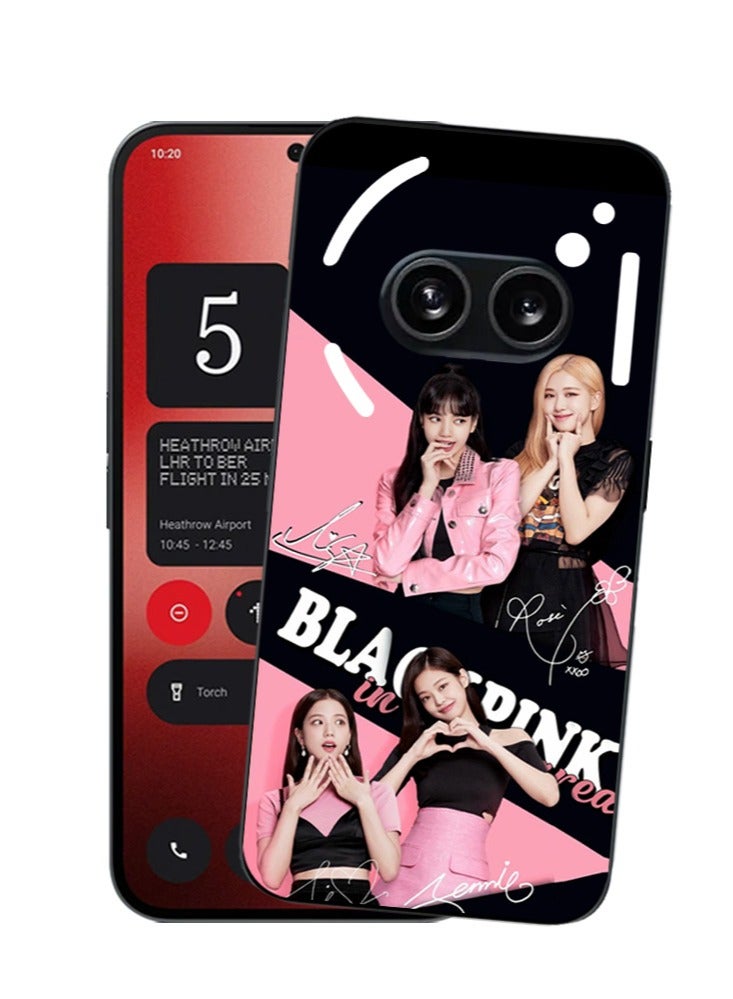 Service Zone Protective Mobile Back Cover Black & Pink Girl Group For  Nothing Phone 2A 5G - Image 3