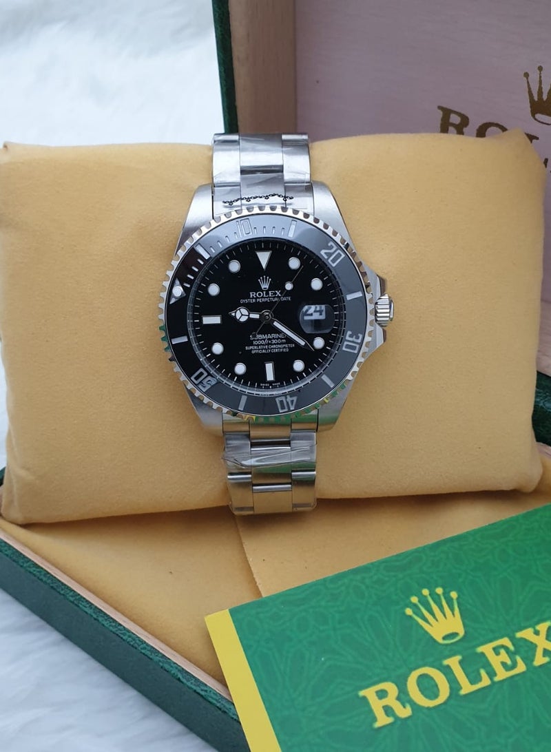 Rolex Men's Watch with Black 