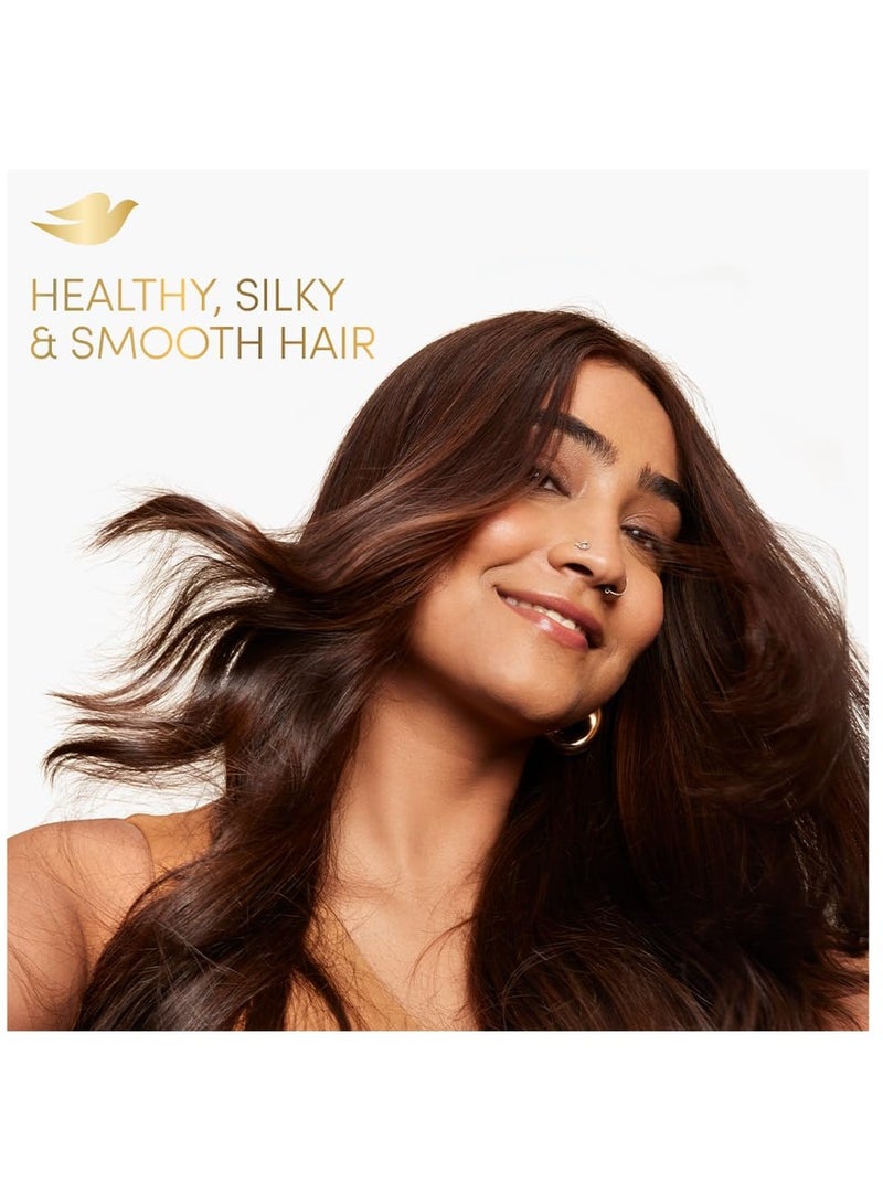 دوف قناع دوف لإصلاح الشعر التالف بعمق مع العناية بالبروتين الحيوي خالي من الكبريتات والبارابين 300 مل. - Image 5