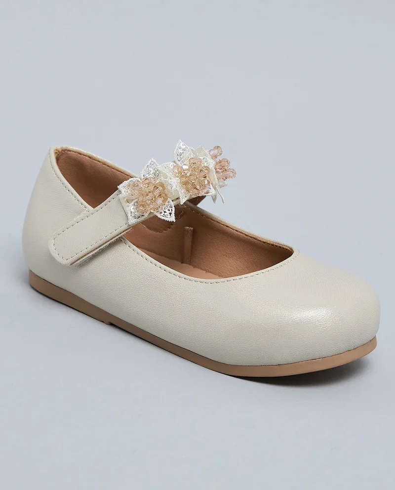 أر أند بي Appliqued Mary Jane Shoes