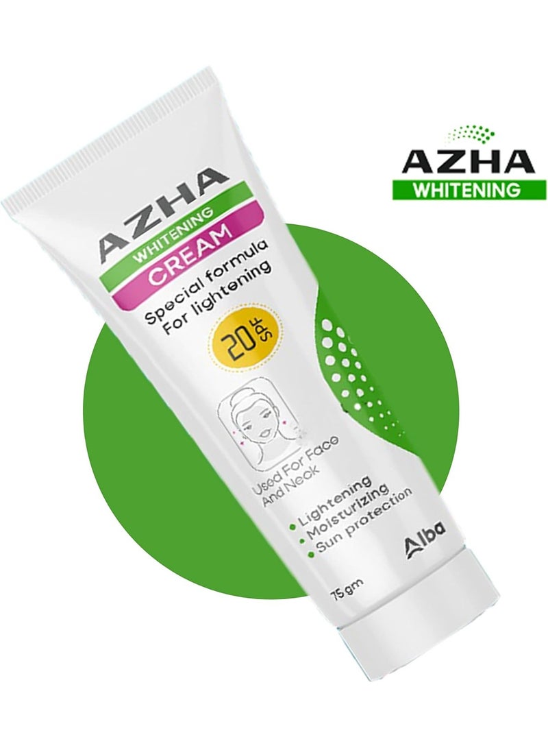 أزهى كريم تبييض الوجه والرقبة - 75 جرام - Image 3
