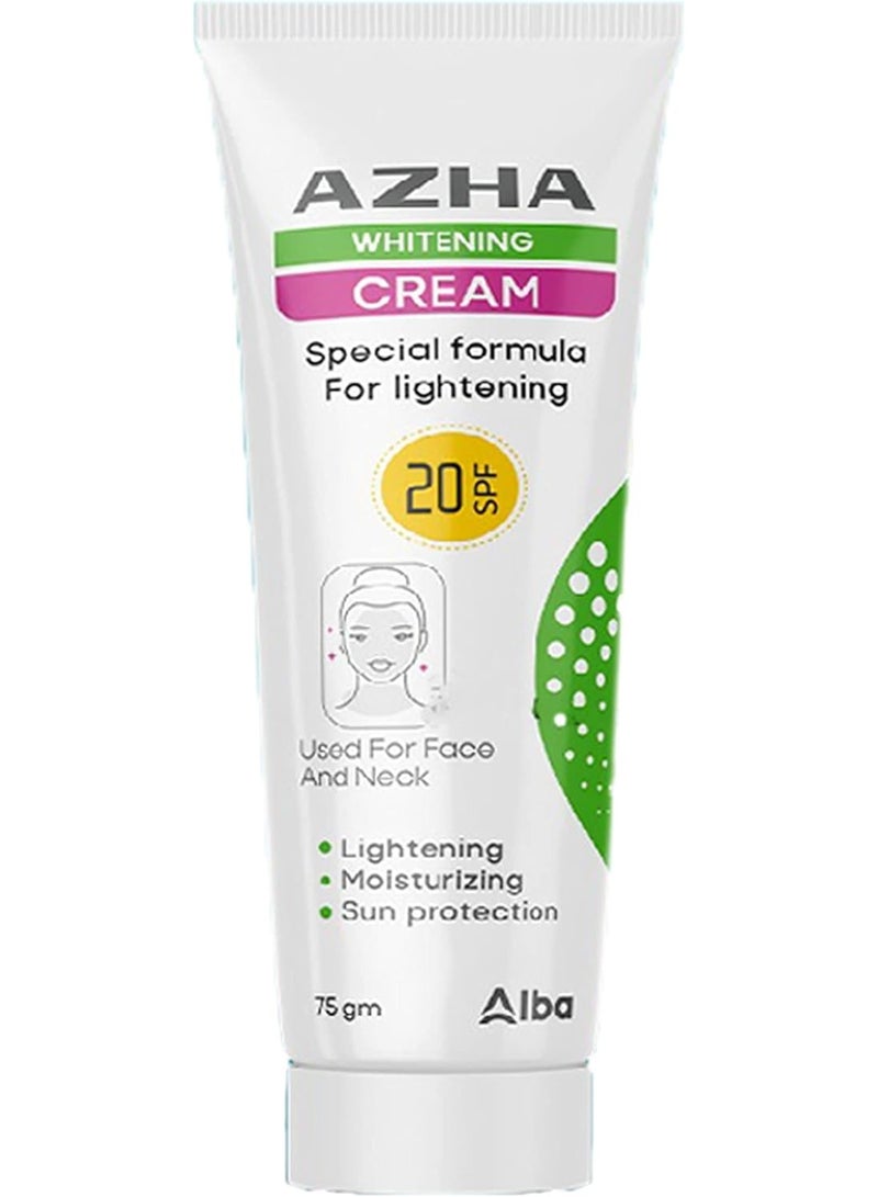 أزهى كريم تبييض الوجه والرقبة - 75 جرام - Image 1