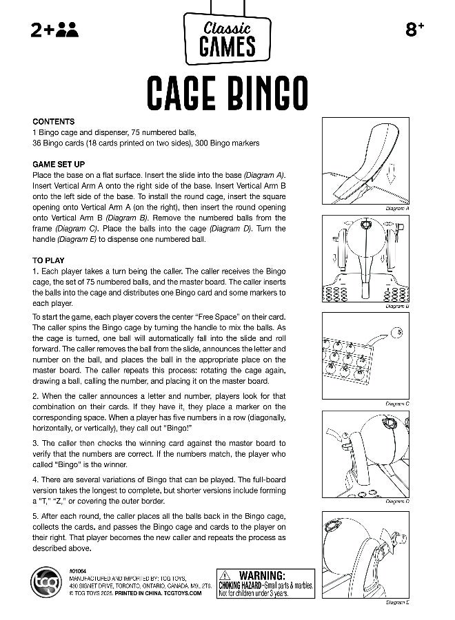 tcg Classic Games Bingo Set - Image 5