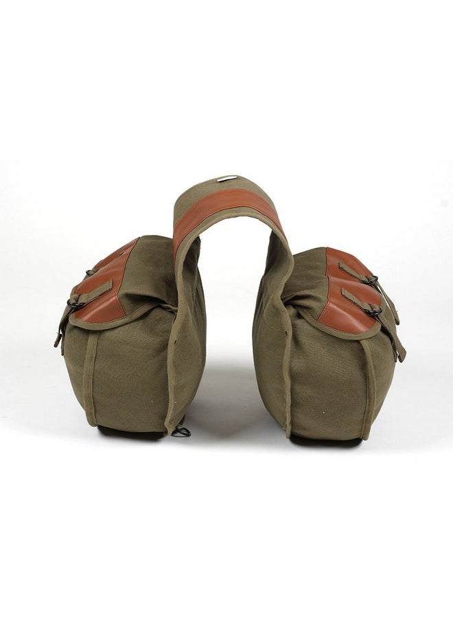 Stansport Stansport Canvas Saddle Bag - O.D. Green (766)  - Image 2