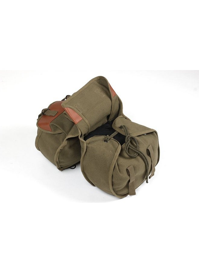 Stansport Stansport Canvas Saddle Bag - O.D. Green (766)  - Image 4