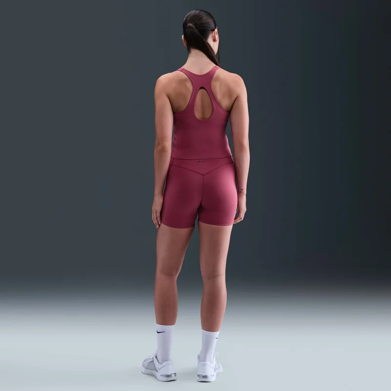 Nike Pink Women's Universa Medium-support Padded Sports Bra Tank for Women | Best Price UAE
