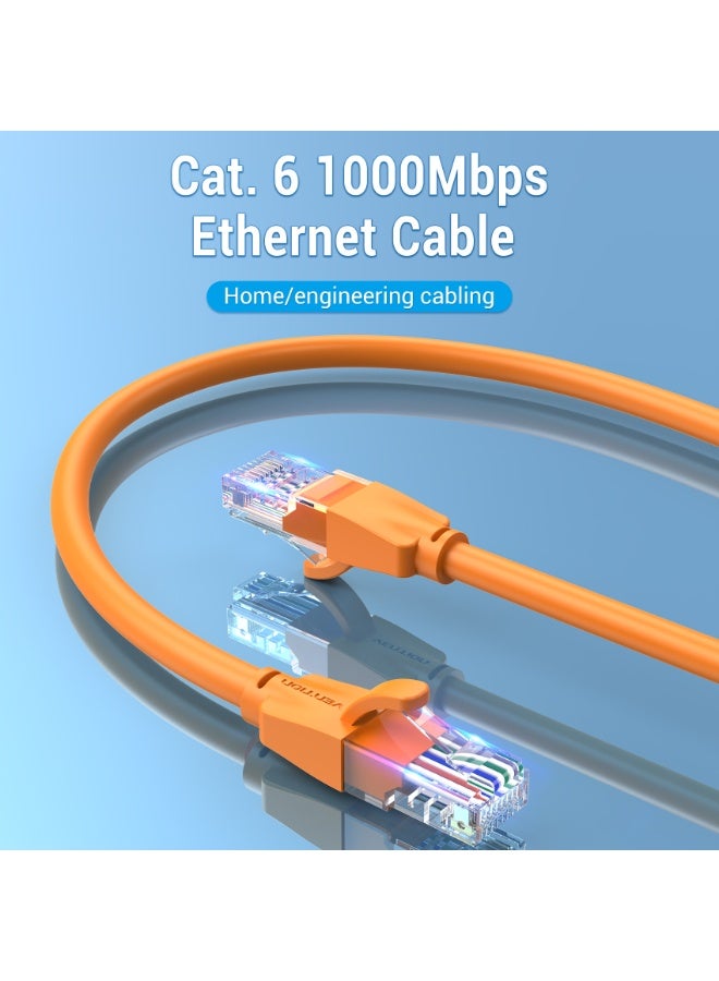 VENTION Cat.6 UTP Patch Cable 1M Orange Model # IBEOF - Image 2