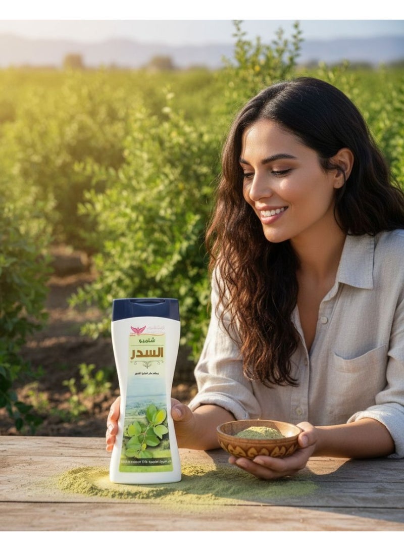 Kuwait Shop Sidr Shampoo Helps to Nourish Hair - 450 ml - Image 3