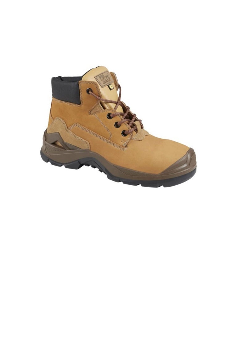 Honeywell MTS By Honeywell Professionals Engineers Leather ESD Protected Safety Shoes, Mesh Breathable Lightweight Comfortable Steel Toe Industrial Construction Slip Resistant Boot (U.E 41 - UK 7)  - Image 3