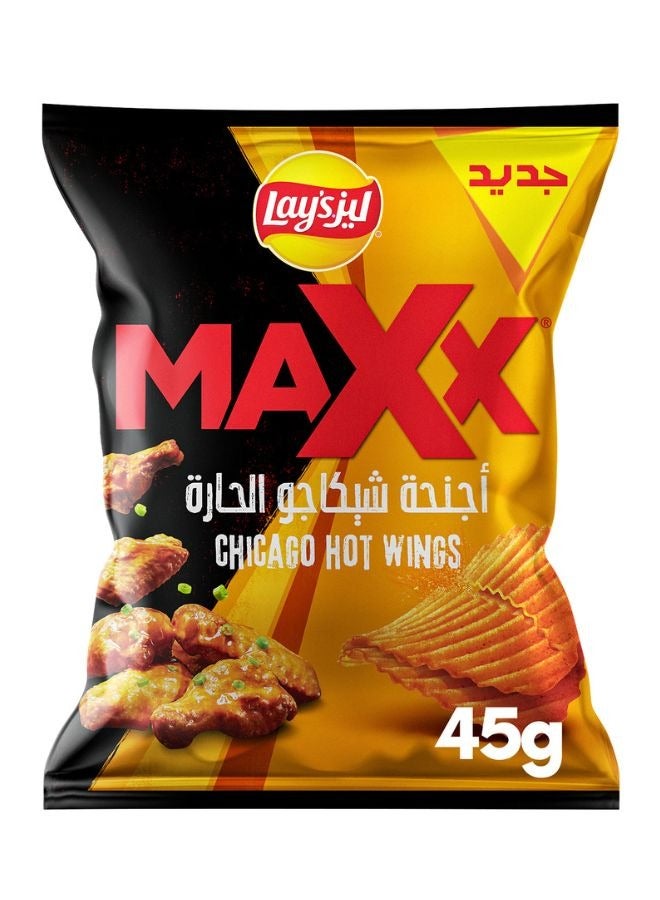 Lay's رقائق البطاطس بنكهة الأجنحة الحارة - Image 1