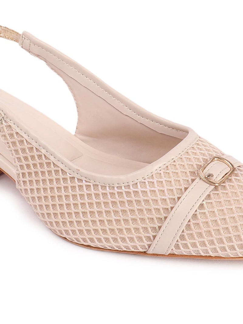 Carlton London Women Shoes,Cream,UK-5 - Image 4