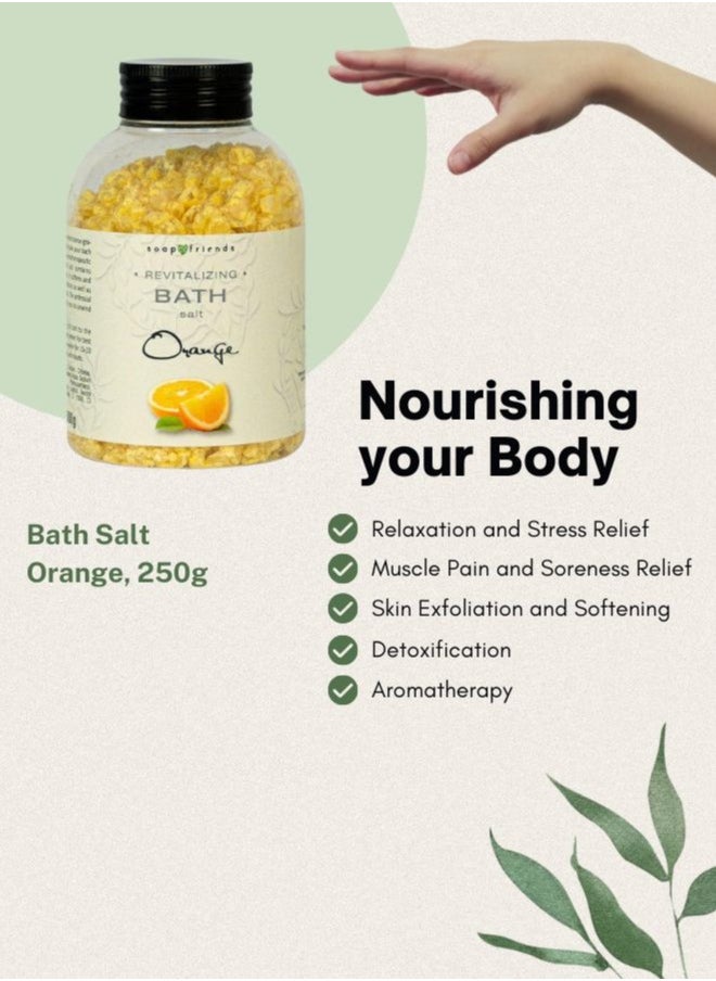 Soap&Friends Soap&Friends Fine-Grained Orange Bath Salt - 250 g  - Image 5
