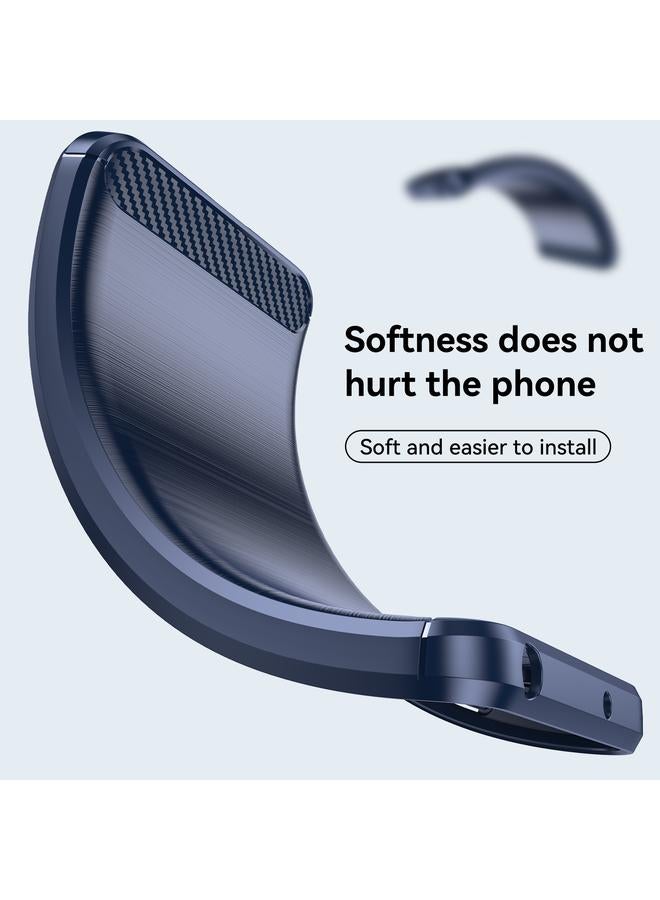 S-TOP Case For Realme GT Neo3 Brushed Texture Carbon Fiber TPU Phone Case - Image 4