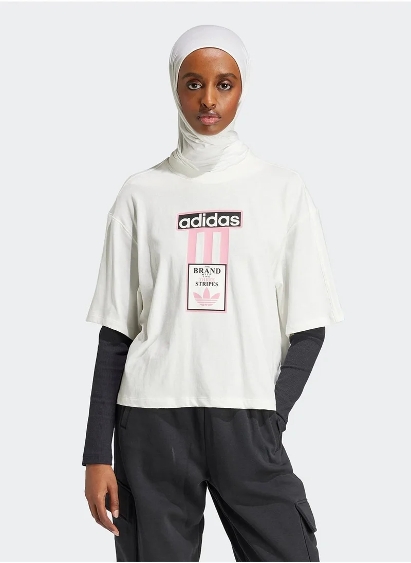 Adidas ABRK TEE White Originals Women T-SHIRTS