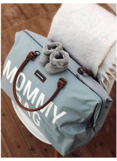 CHILDHOME Mommy Bag, Functional Large Baby Diaper Bag, Travel Hospital Bag For Baby Care  - Image 5