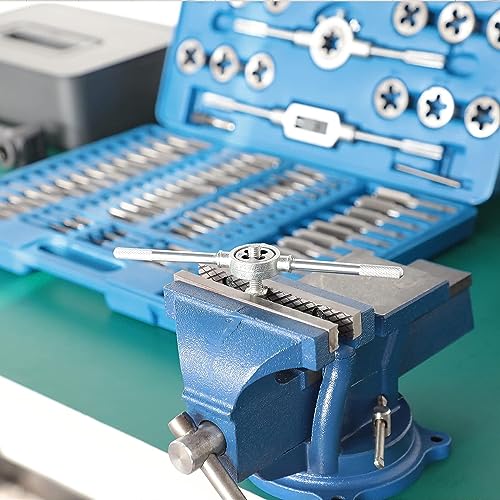 FAHKNS 110 PCS Metric Tap and Die Set, Metric Threads M2-M18 Rethreading Kit for Making Screw Threads for Cutting External and Internal Thread Threading with Storage Case - Image 3