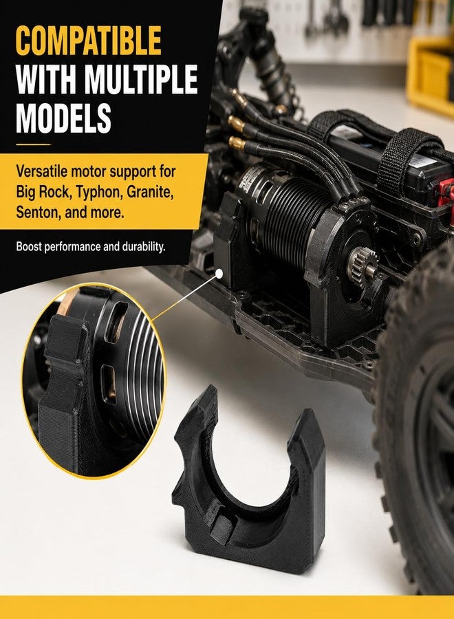 splash n color دعم محرك Splash n Color الموقّت لسيارات Arrma 4x4 3s BLX (Big Rock، Typhon، Granite، Senton +) - لتعزيز الأداء والمتانة - Image 4