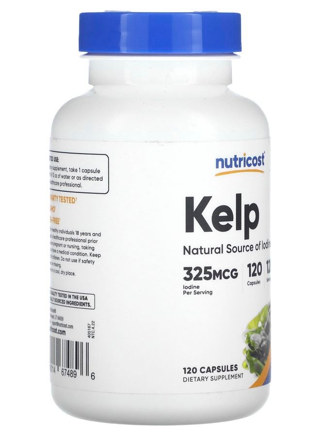 Nutricost Kelp 325 mg 120 Capsules - Image 2