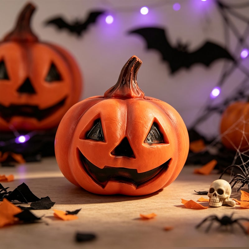 Party Magic Pumpkins 12x12x12cm 2Pcs/Pk - Image 3