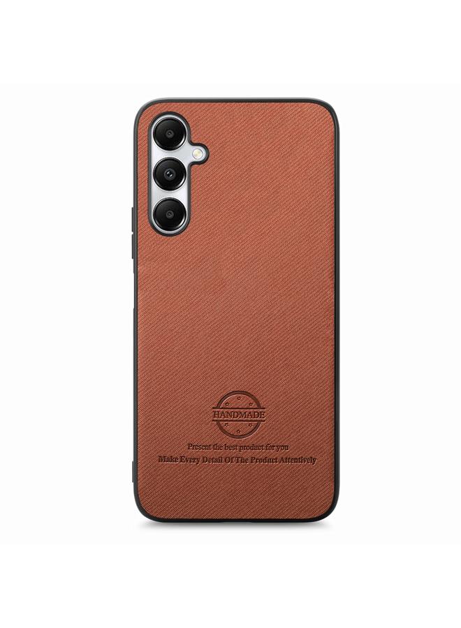 اس-توب جراب خلفي لهاتف Samsung Galaxy A34 5G مصنوع من الجلد الصناعي المائل - Image 2