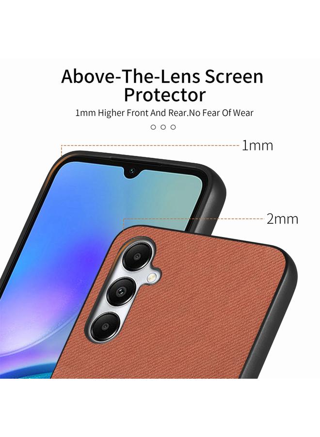 اس-توب جراب خلفي لهاتف Samsung Galaxy A34 5G مصنوع من الجلد الصناعي المائل - Image 3