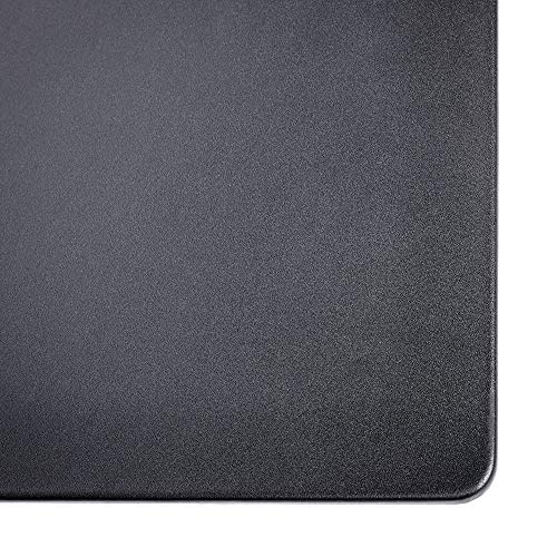 Dacasso Pad Without Side Rails Luxury Leather Blotter for Writing-Executive Desk Surface Protector, 34” x 20”, Black - Image 3